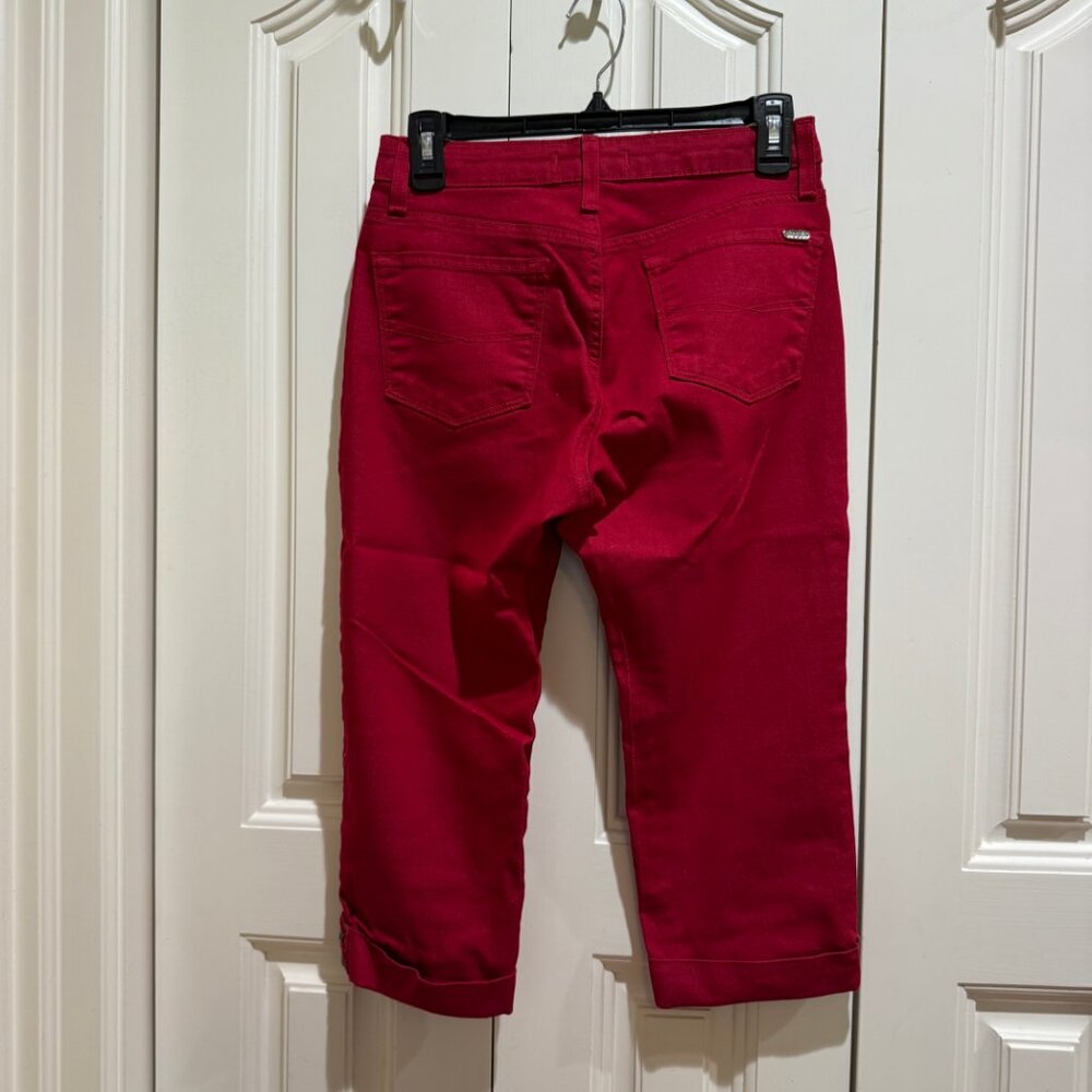 True Slim Jeggings Red - Picture 2 of 4